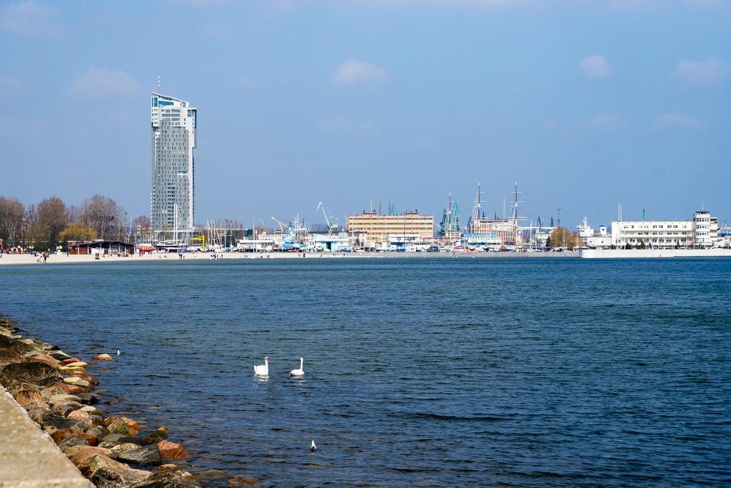 Glob Apartament Sea Towers Гдиня Номер фото